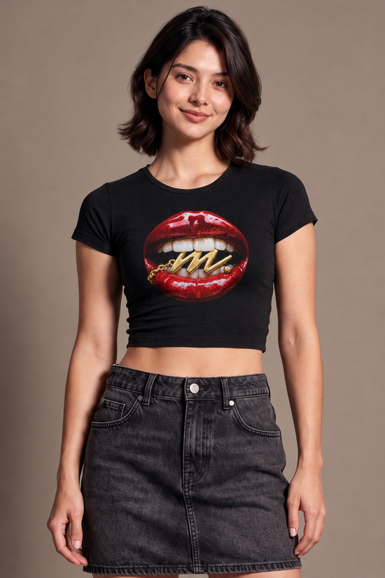 jatinCropped Silhouette Tee